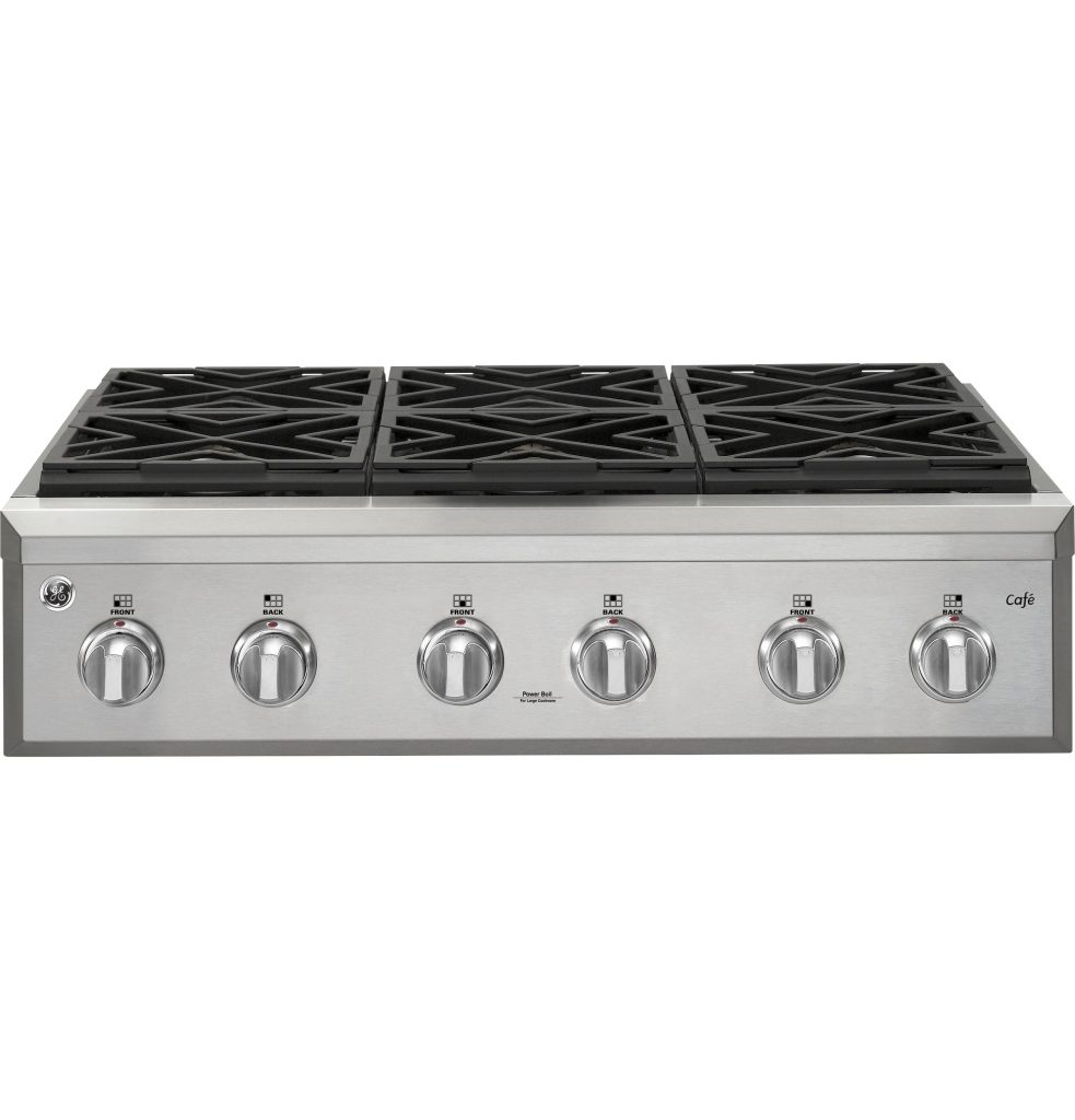 GE Cafe© Series CGU366P2TS1 36" Gas Rangetop ADA Appliances