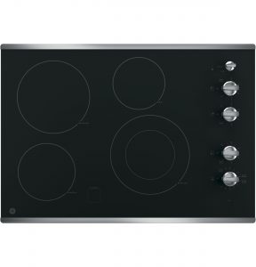 GE 30 Built-In Knob Control Electric Cooktop 01