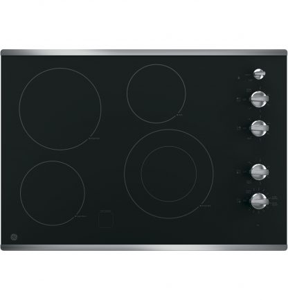 GE 30 Built-In Knob Control Electric Cooktop 01