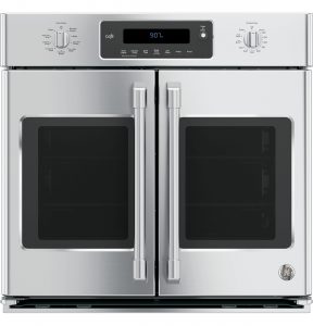 GE Cafe Series 30 Built-In French-Door Single Convection Wall Oven