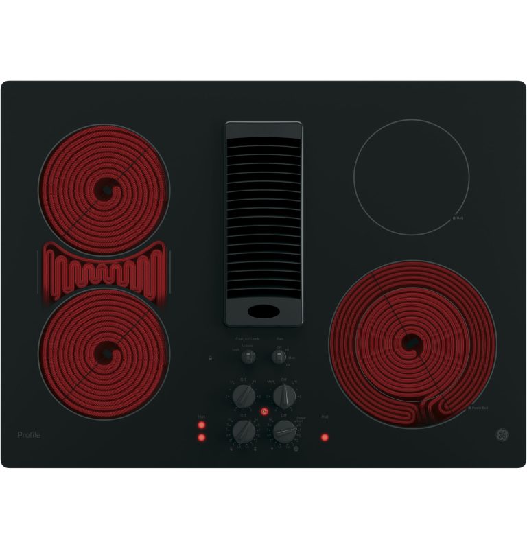 GE PP9830SRSS Profile Series 30" Downdraft Electric Cooktop ADA