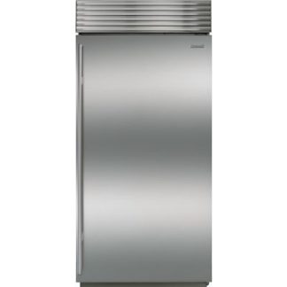 Sub-Zero BI-36F/S/PH-LH 36 Inch Smart Freezer Column with 3 Adjustable Wire Shelves, Adjustable Door Shelves, 3 Storage Drawers, Max Ice, Water Filtration, ENERGY STAR and Pro Handle: Left Door Swing